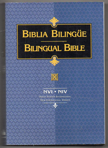 Biblia Bilingue - Nvi - Niv - Usada Impecable!!