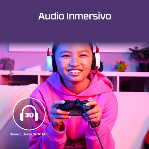 Audifonos Hp Cloud Mini Wireless Hyperx Blanco