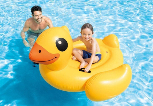 Flotador Inflable Intex Pato Grande Piscina Playa