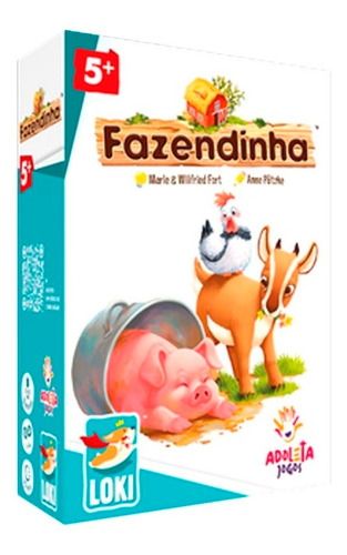 Fazendinha - Jogo Cartas Para Crianças - Adoleta Jogos