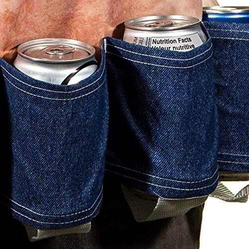 Mens Chest Beer Holder Bbq Apron
