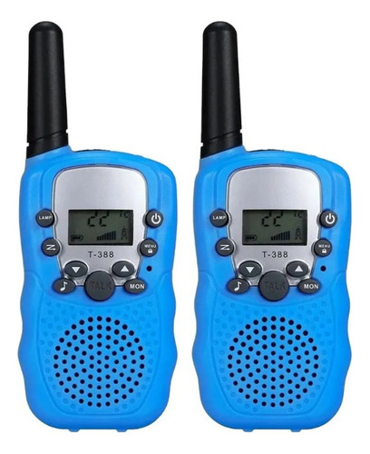 Radio Walkie Talkie For Niños Con Banda De 8 Km, Paquete De