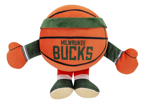 Bleacher Creatures Milwaukee Bucks 8 Kuricha Baske De Peluch