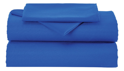 Colcha Individual Stitch Azul C/ Funda Y Sábanas Concord