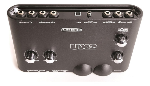 Line 6 Pod Studio Ux2 - Interface Grabación Usb Para Micrófo