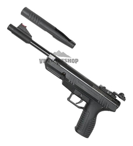 Pistola De Pressão Benjamin Bbp77 4.5mm Np Chumbinhos Alvos
