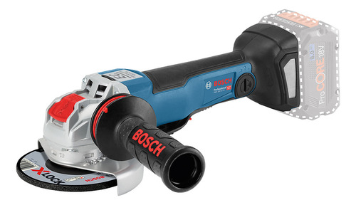 Esmeril Inalámbrico Bosch Gwx18v-10pc 18vsin Batería Maletín