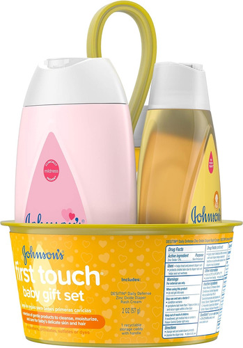Johnson's First Touch - Set De Regalo Para Bebé, Productos E