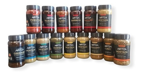 Pack X 3 Mostaza Tipo Dijon Arytza Sin Tacc 360gr.