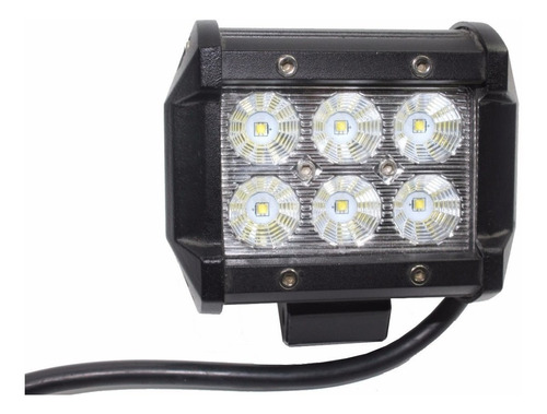 Faro Led Universal 4x4 Jeep Cuatri Razor Can Am 6 Led Dually