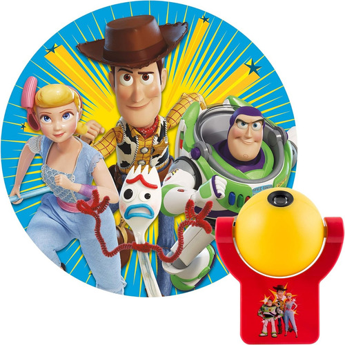 Lampara Proyector Luz Led Con Enchufe. 2 Modelos. Color De La Estructura Toy Story