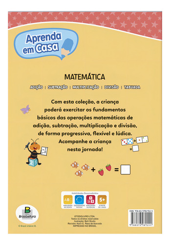 Todo Livro - Aprenda Em Casa Matemática - Adição