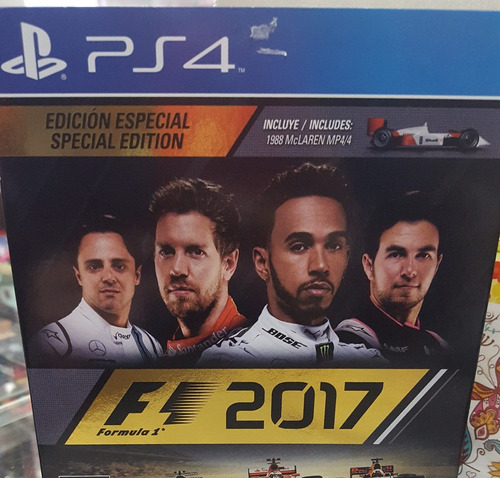 Formula 1 2017 Juego Ps4 Fisico Nuevo Y Cerrado