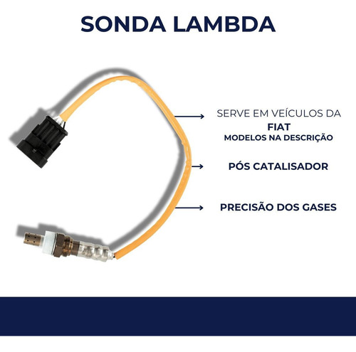 Sonda Lambda Siena Palio Uno 1.0 1.4 8v Fire Evo 2008 A 2022