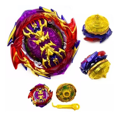 Beyblade Gt Turbo Bigbang Genesis Con Driver Electrico B157