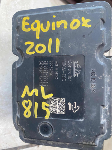 Módulo Abs Chevrolet Equinox 201122752689 Ml815 (Usado)