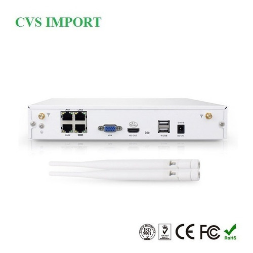 Kit De 4 Cámaras Wifi + Nvr Wifi (instaladas)