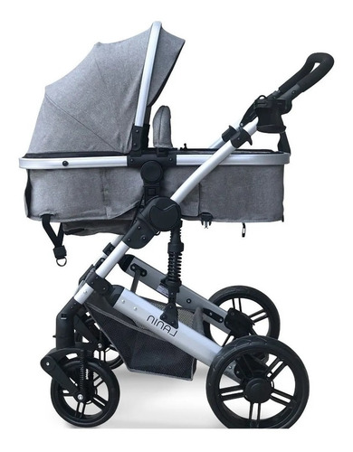 Coche Bebe Convertible Moisés Cuna Mega Baby Plegabl Liviano