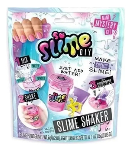 Pack X 6 Set Slime Para Fabrica Slime Kinetid + Sorpresa