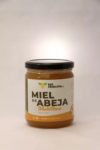 Miel 100% Pura De Abeja, Multiflora Tipo Mantequilla 580g