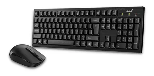 Teclado y mouse inalámbricos, con teclas multimedia Ste