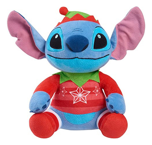 Disney Stitch Holiday Animal De Peluche Grande De 11 Pu...