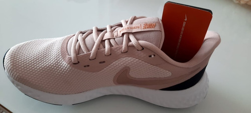 Tenis Nike Revolution 5 - Rosa/dourado - Super Oferta
