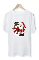 Comprar Playera Navidad Santa Y Muñeco Naz