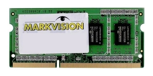 Imagen 1 de 1 de Memoria RAM color verde 4GB 1 Markvision MVD34096MSD-A6