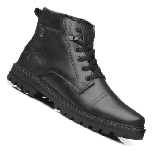 Bota Coturno Pegada 181554 Masculino Lançamento Liquidação