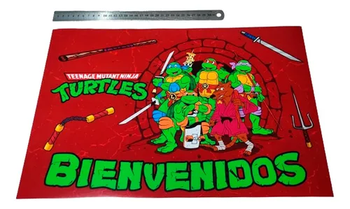 comprar Combo Teenage Mutant Ninja Turtles Deco Tortugas Ninjas 