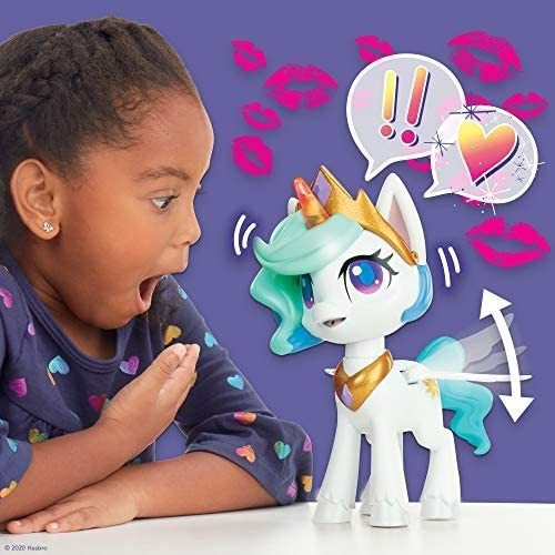 Little Pony Unicornio Besitos Interactiva Con Sorpresas