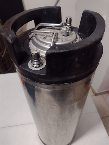 Barril Cornelius Corny Cerveza 19 Litros Conexion Ball Lock (Usado)