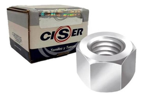 Ciser Porca Sextavada Unc 5/16 Chv 1/2 Zb (cx C/ 500)