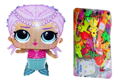 Muñecas Lol Pop Piñata + Relleno Figura Decoración