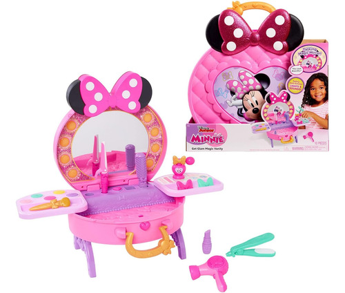 Peinadora De Juguete Para Niña Minnie Mouse Get Glam