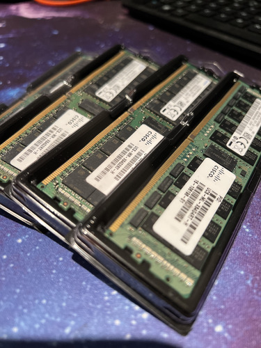 Memoria Ram Ecc Cisco 4x64gb 2933 Mhz 4x64gb Ddr4 (Usado)