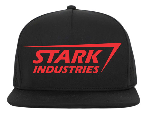 Gorra Plana Iron Man Stark Industries Snapback Reflective