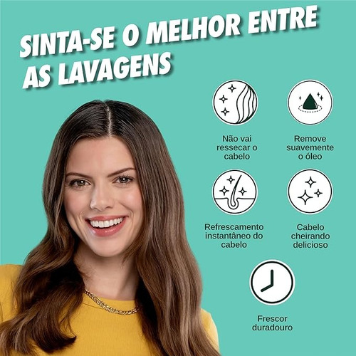 Shampoo Seco Batiste Fresh - Frescor E Volume Prático