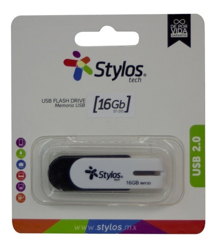 Stylos Memoria Usb 16gb Mayoreo Nueva Original Garantia Sellada Alta Transferencia