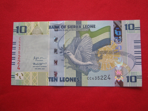 Sierra Leona 10 Leone 2022 