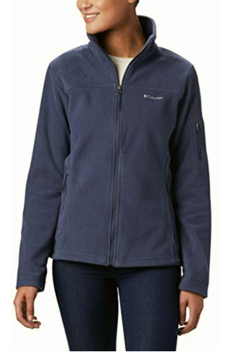 Columbia Fast Trek Ii Chaqueta Polar Para Mujer, Color: Azul