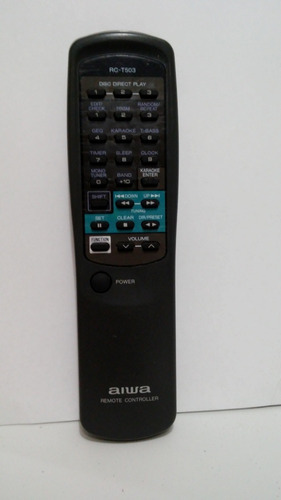 Control Remoto Aiwa Rc T503 - Sin Tapa Posterior