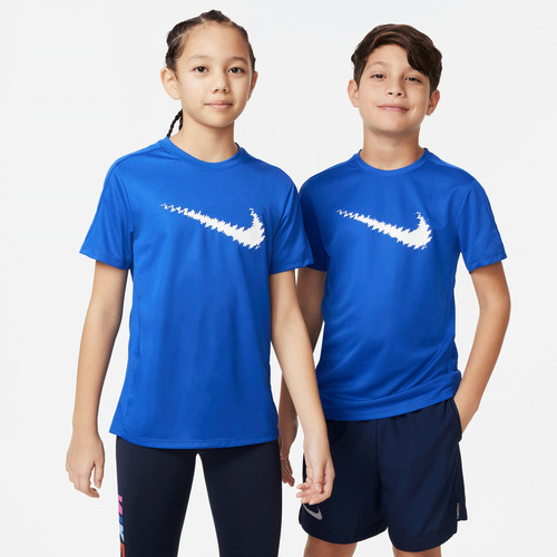 Remera Para Niño/a Nike Drifit Trophy Azul