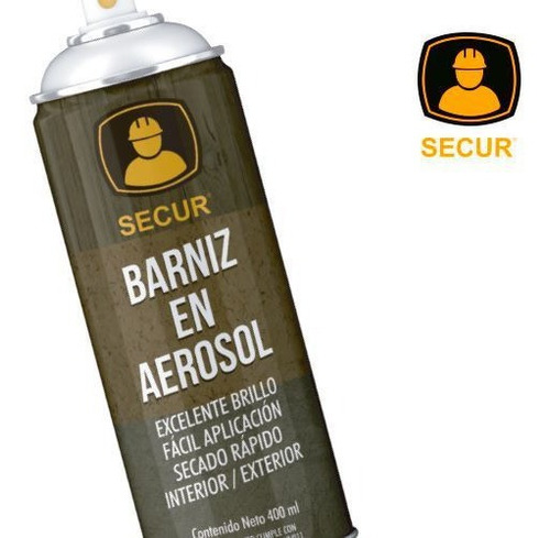 Spray Pintura Barniz Secur 400 Ml - Ynter Industrial