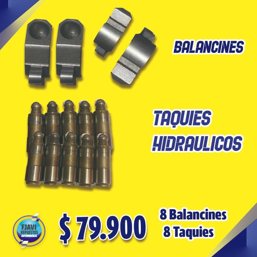 Kit Taquies Chevrolet Corsa 1.6 + Balancines Corsa 1.6