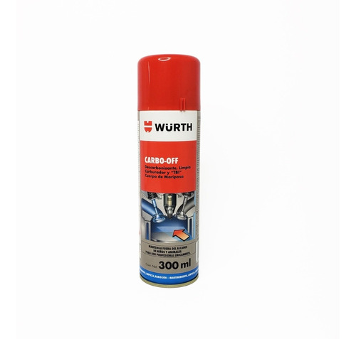 Limpia Carburador Spray Würth 300ml Carbo Off