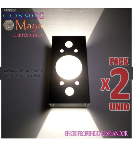 Luces Bar Boliche Fiesta Efecto Luz Cosmos Maya Dj- Pack X2u