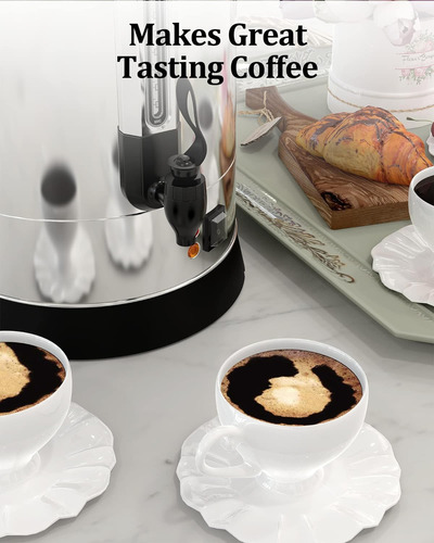 Urna De Café 110 Tazas 16l Cafetera Comercial Para Bufé