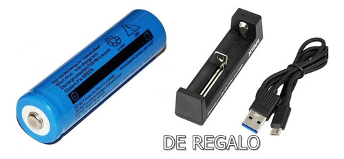 2 Baterias De Litio  Recargable De 3.7 Vol. 18650 6800 Mah